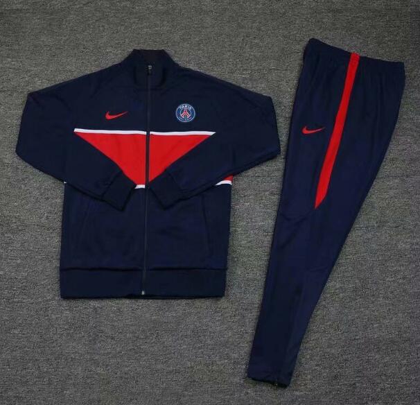 PSG Navy Red Training Kits Jacket with Trousers 2020/21